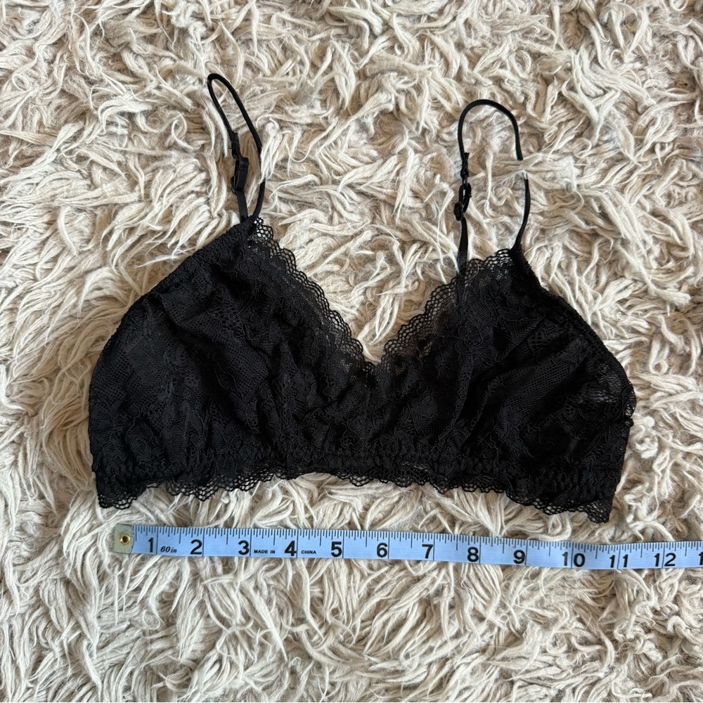 Madewell Honeydew Flower Lace Bralette